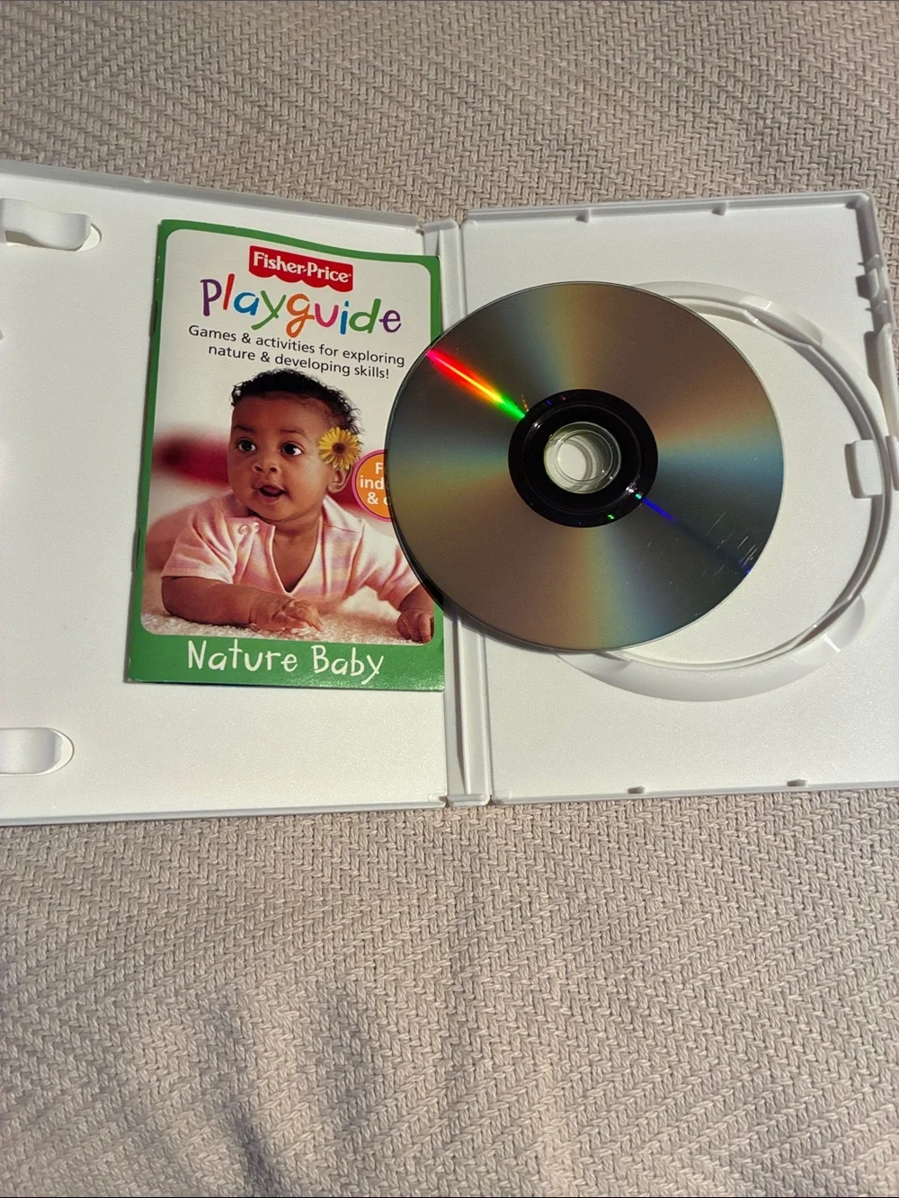 Fisher-Price Nature Baby DVD - White, Green, Yellow